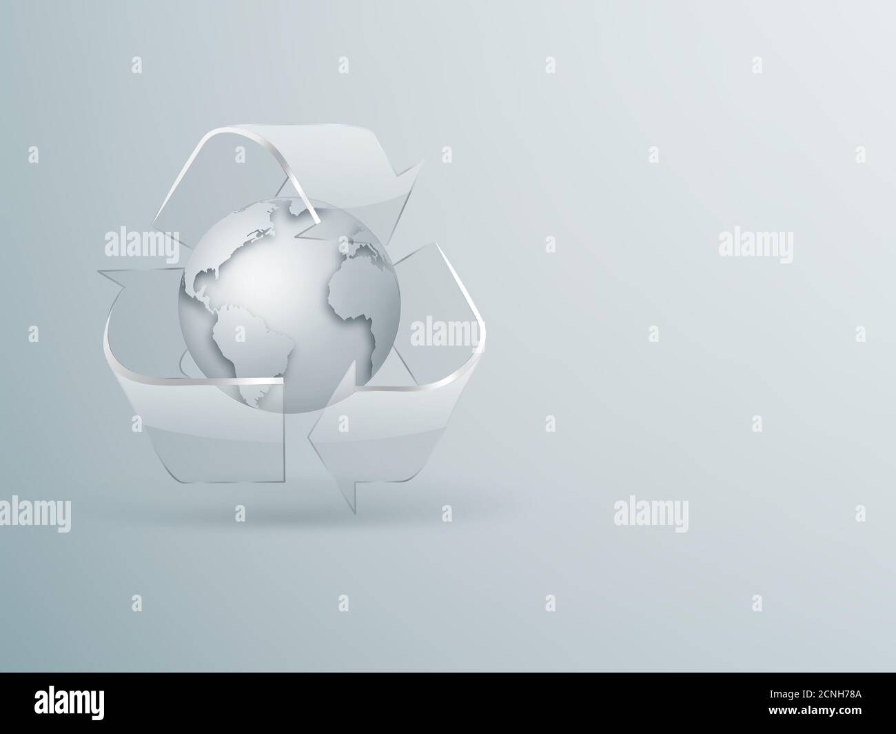 background del concetto di riciclaggio Foto Stock