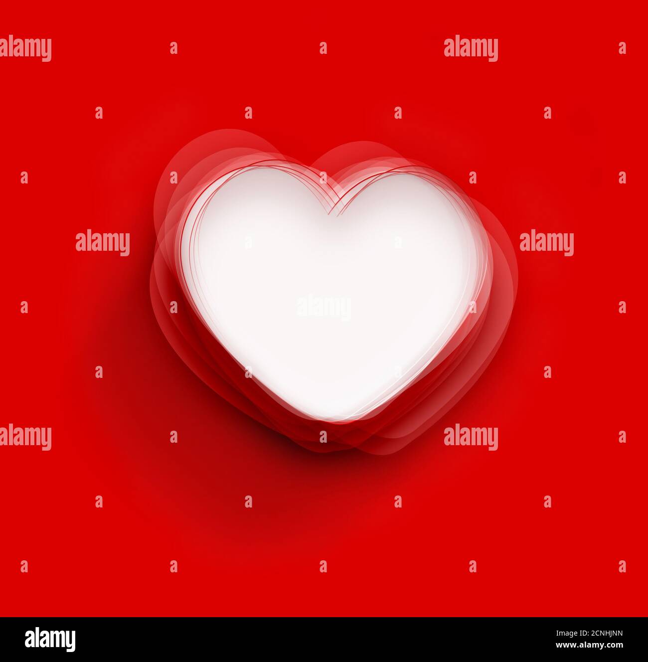 tessera romantica Foto Stock