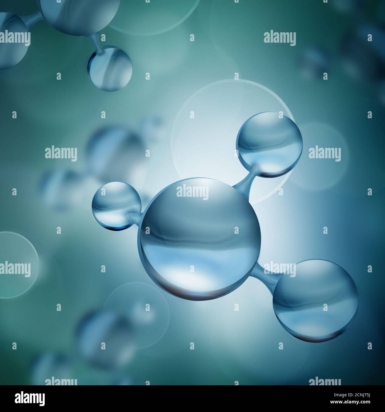 Abstract background scientifico Foto Stock