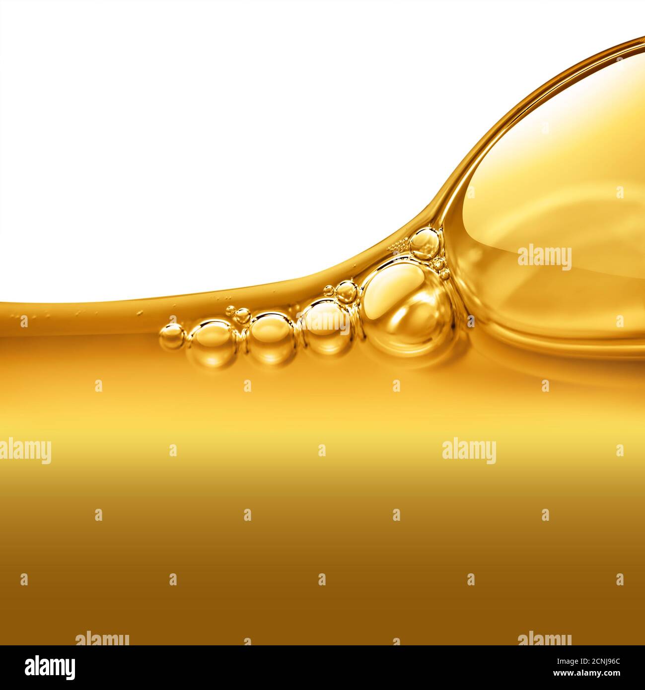 Olio di fondo Foto Stock