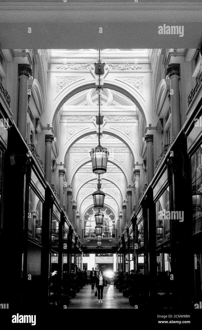 Leadenhall Market, Londra, Regno Unito, Inghilterra, Foto Stock