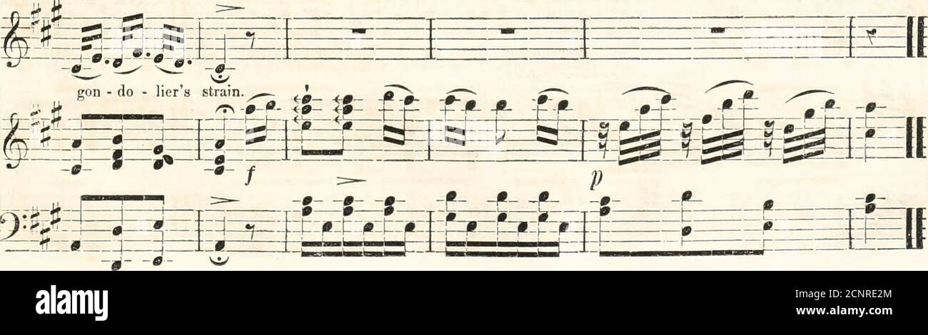 . La doccia delle perle; una collezione dei duetti più belli . M^S=^s=s=^==atSgEgEit gon • do - liers Strain,soul and the wave. 112 MENTRE COSÌ A.ROUKT) LA GIOIA SI INONDA. DUETTO DELL'OPERA DI LA FAVORITA. Donizetti. Lnrelietto. •• Foto Stock