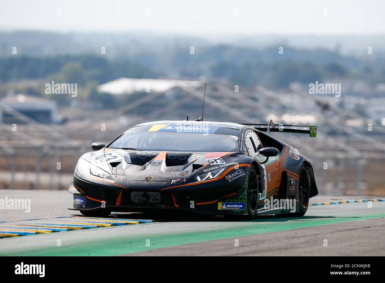 Le Mans, Francia. 18 Settembre 2020. 63 Caldarelli Andrea (mco), Hamaguchi Hiroshi (jpn), Kessel Racing, Ferrari 488 GT3, in azione durante la 2020 strada per le Mans, 4° appuntamento della Michelin le Mans Cup 2020 sul circuito des 24 Heures du Mans, dal 18 al 19 settembre 2020 a le Mans, Francia - Photo Xavi Bonilla/DPPI Credit: LM/DPPI/Xavi Bonilla/Alamy Live News Foto Stock