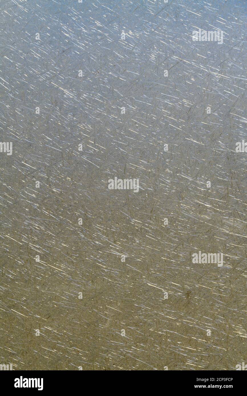 Vetro acrilico, struttura, opaco Foto Stock