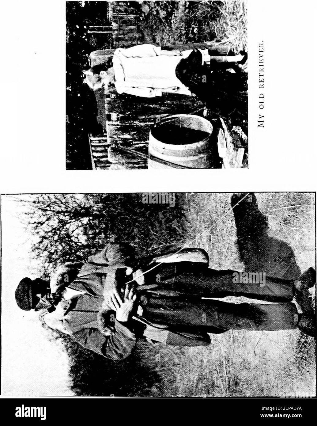 . Dieci anni di gioco . ™ O COME SONO DIVENTATO UN CUSTODE 3 e come ho invidiato il custode la sua vita e la sua settimana di pounda! Poi ho visto solo il lato luminoso del thecalling; non sapevo nulla della sua robustezza, dei suoi bassi, delle sue continue preoccupazioni, dei suoi delusi amari e delle gioie tranquille. Poco pensavo che un giorno i miei sogni boyish fossero da realizzare, anche toliving su meno di una libbra alla settimana. Il mio primo tentativo di sparare una pistola è venuto circa in modo inthis: Mio fratello ed io abbiamo purloined una cartuccia, ha ritirato la carica e ha ricaricato la cassa su scala piccola di avery. Poi ci siamo chiusi nella stanza di imbragatura, a. Foto Stock