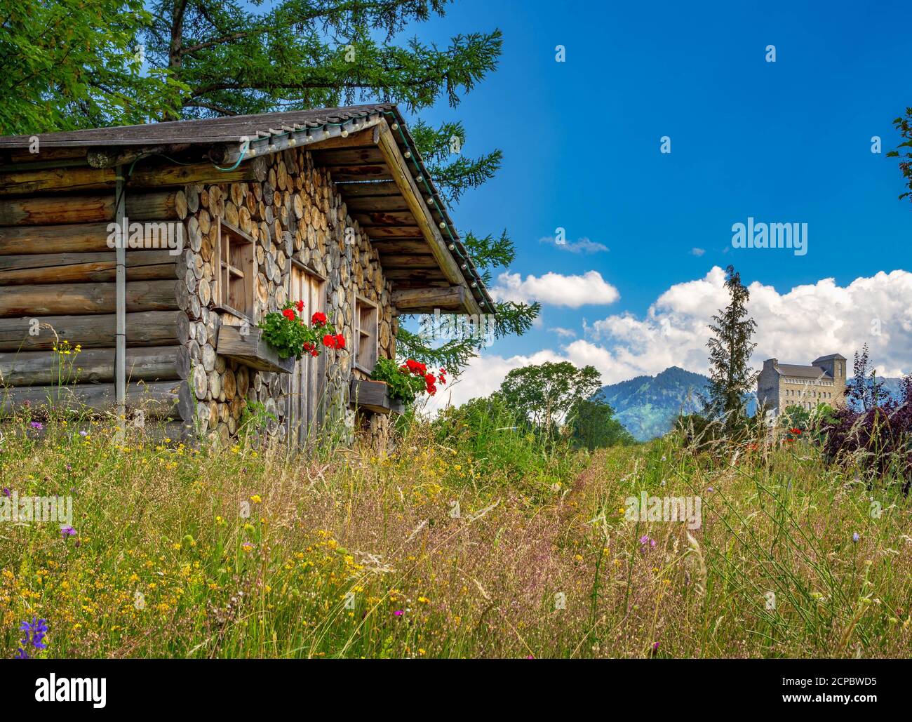 Rifugio alpino e NS-Ordensburg, Generaloberst-Beck-Kaserne, Sonthofen, Oberallgäu, Allgäu, Svevia, Baviera, Germania Foto Stock