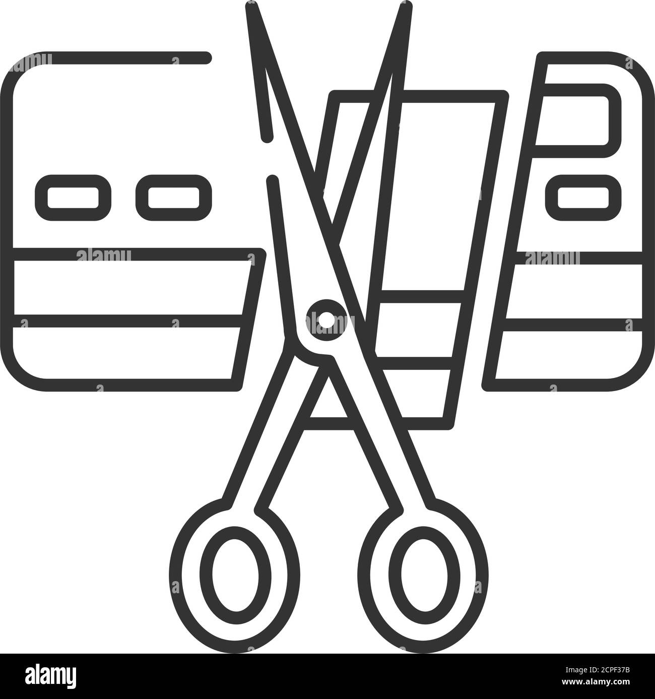 Icona riga nera fallimentare. Carta di credito ut. Processo aziendale in crisi finanziaria. Problema sociale. Iscriviti per accedere a pagina Web, app mobile, banner, social media Illustrazione Vettoriale