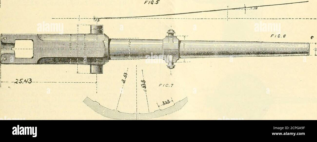 . La ferrovia e la rivista di ingegneria . josi. LA PISTOLA A FUOCO RAPIDO GRUSON ha una tensione di 35.3 tonnellate per pollice quadrato, con 15 percento, estensione e un limite elastico di 16.5 tonnellate per pollice quadrato. Lo standard così indicato è comunque stato in tutti i casi notevolmente superato. Le cinque pistole in dubbio sono come segue : i. I 3.7 cm. (1.46 poll.) pistola, 23 caliberslong ; 2. I 5.3 cm. (2.es in.) pistola, 24 calibri di lunghezza; 3.il 5.3 cm. (2.09 poll.) pistola, lunghezza 30 calibri; 4. Il 5.3 agita dalla molla piatta t. Può essere sparato da un cordino, che richiama il grilletto e rilascia il battente.orby specia Foto Stock . La ferrovia e la rivista di ingegneria . josi. LA PISTOLA A FUOCO RAPIDO GRUSON ha una tensione di 35.3 tonnellate per pollice quadrato, con 15 percento, estensione e un limite elastico di 16.5 tonnellate per pollice quadrato. Lo standard così indicato è comunque stato in tutti i casi notevolmente superato. Le cinque pistole in dubbio sono come segue : i. I 3.7 cm. (1.46 poll.) pistola, 23 caliberslong ; 2. I 5.3 cm. (2.es in.) pistola, 24 calibri di lunghezza; 3.il 5.3 cm. (2.09 poll.) pistola, lunghezza 30 calibri; 4. Il 5.3 agita dalla molla piatta t. Può essere sparato da un cordino, che richiama il grilletto e rilascia il battente.orby specia Foto Stock