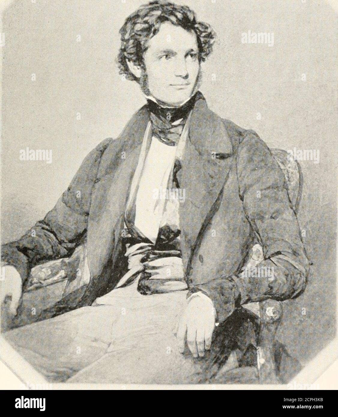 . Audubon e i suoi diari . mazione di pericolo, e con il desiderio di indurre il compagno di seduta a mentire quiete e silent.Tom Lincoln, John, e io sono andato a terra dopo due orsi, che ho sentito distintamente, ma hanno eludito il nostro inseguimento byswipming da un'isola alla terra principale. Coolidgesparty si recò alle Murre Rocks, dove i Guillemotsread, e portò circa quindici centinaia di uova. Shat-tuck uccise due Gannet con un bastone; potevano havedone lo stesso con migliaia di Guillemots quando theylanded; gli uccelli si sono abbattuti in modo così affrettato, con-fuse, e spaventato da renderli whatCharles B. Foto Stock