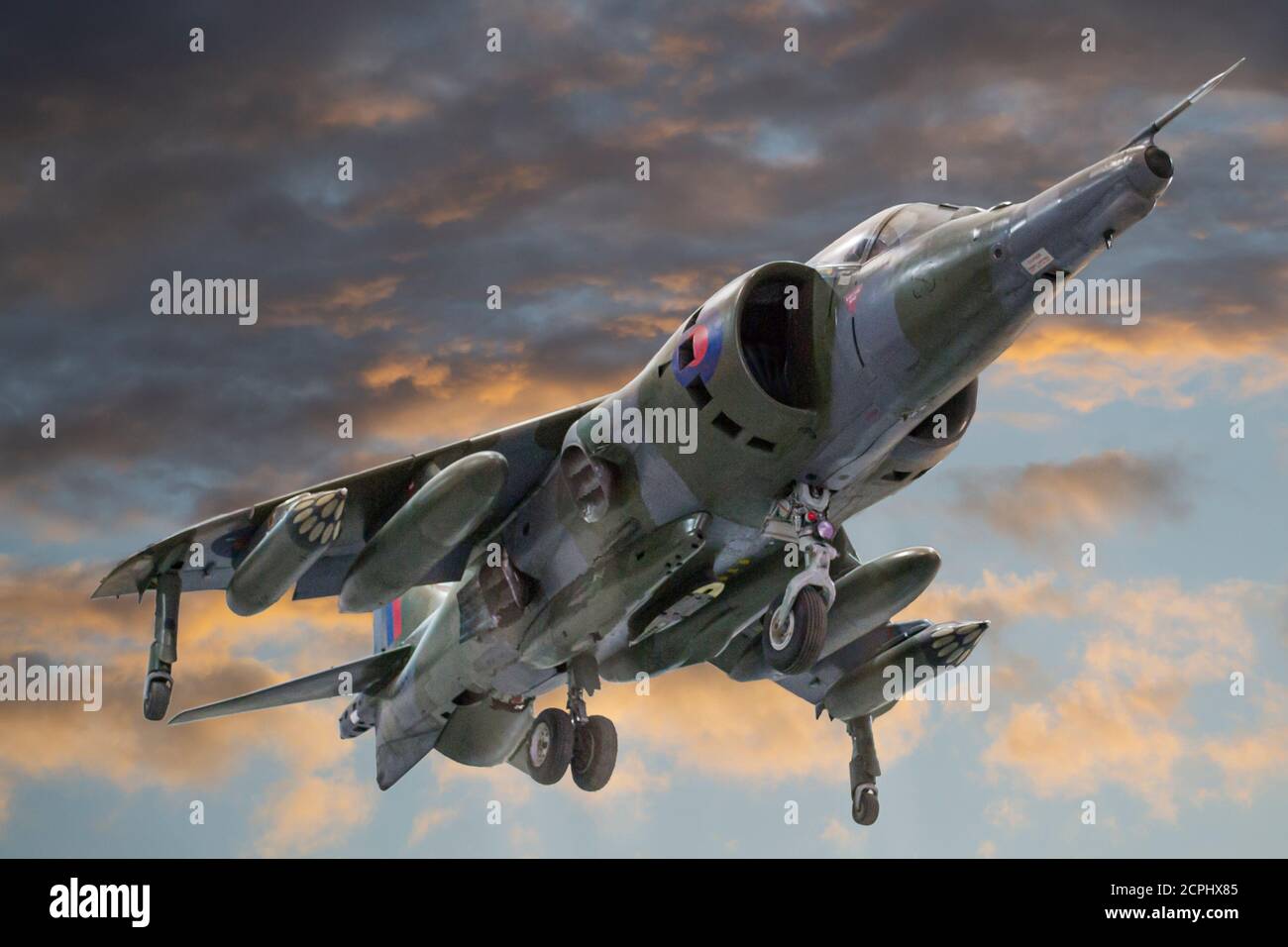 BAE Harrier GR3 Jump Jet Foto Stock