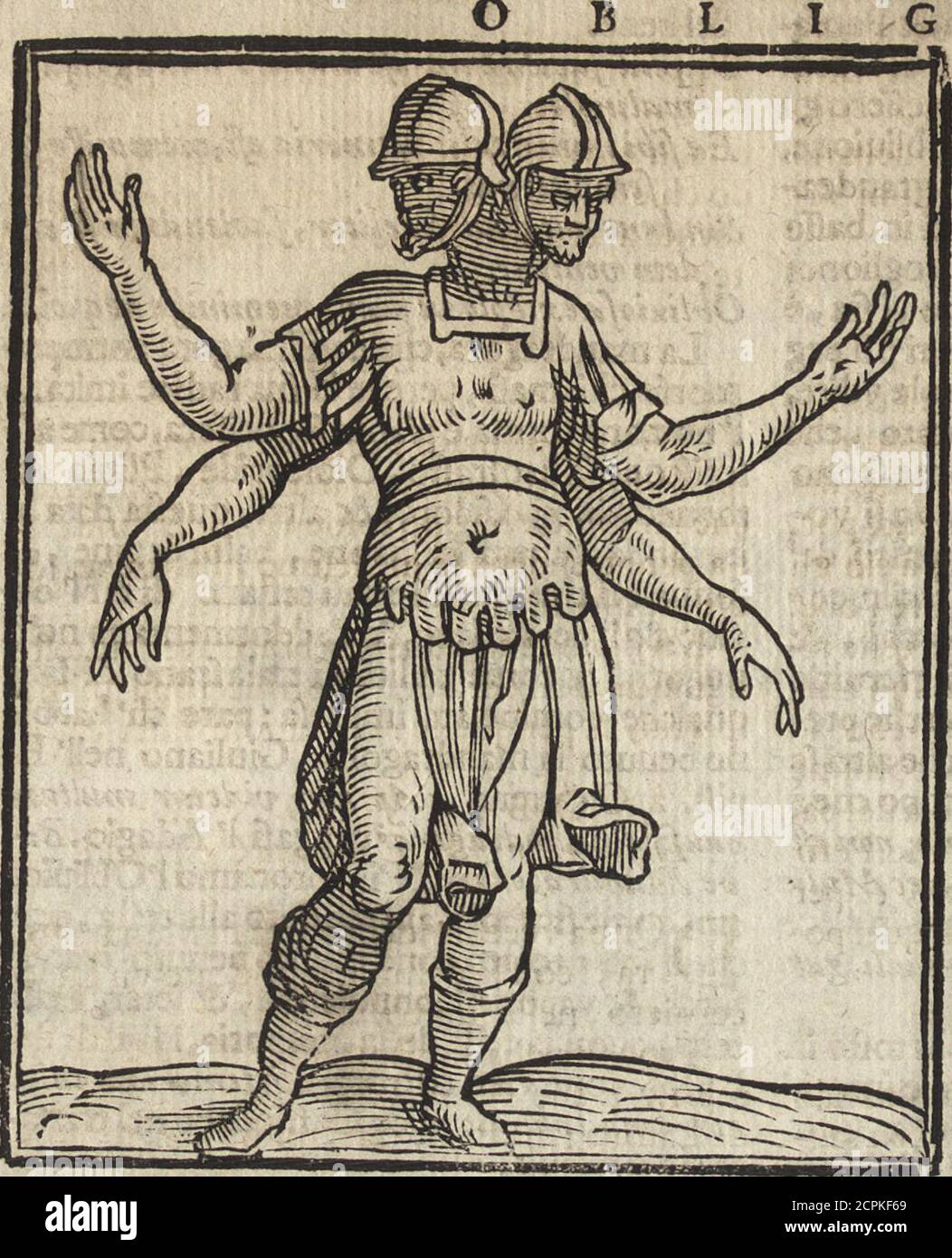 . Iconologia di Cesare Ripa perugino, caualier de' santi Mauriziano & Lazaro. Divisa in tre libri, ne i quali si esprimono varie imagini di virtù, vitij, passioni umane, affetti, atti, disciplina, umani, elementi, corpi celesti, proincie d'Italia, fiumi, & altre materie infinite vtili ad ogni stato di persone. cav. Sigg. Dal. Ampliata Io. Zaratino Castellini romano in questa vltima edition di imagini & discorsi, con indici copiosi, & ricorretta . io nonoqueftinc fefta,chc Nettuno vinto da Miner-ua,fopportune 6 con equita danimo la perdita, &chebe vn tempo c6 nunc con lei devi era dedic Foto Stock