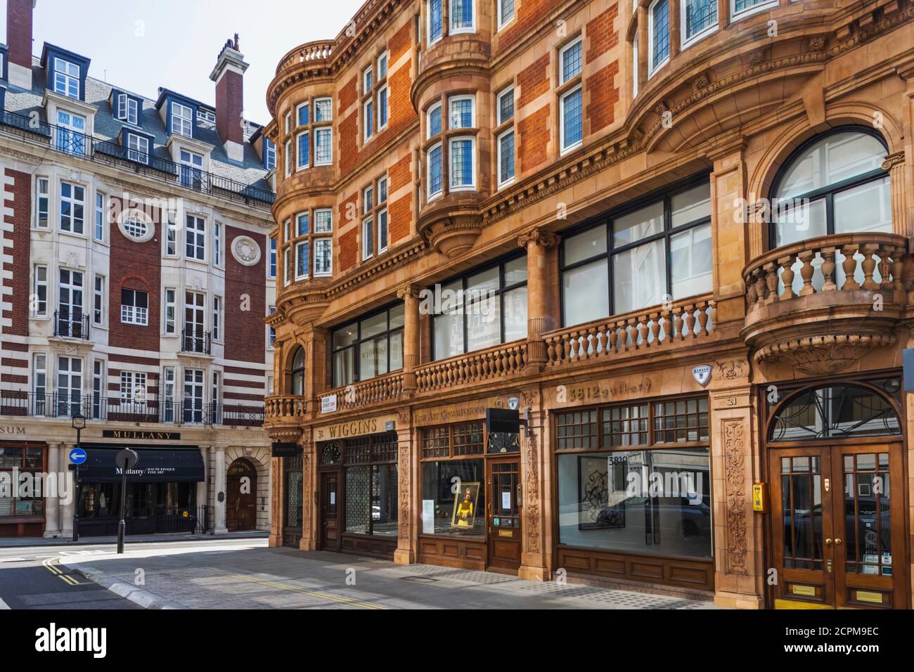 Inghilterra, Londra, Westminster, St.James's, Ryder Street, gallerie d'arte Foto Stock