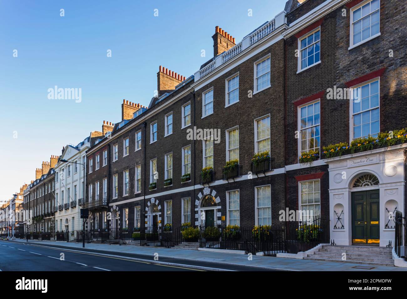 Inghilterra, Londra, Westminster, Bloomsbury, Bedford Square Foto Stock