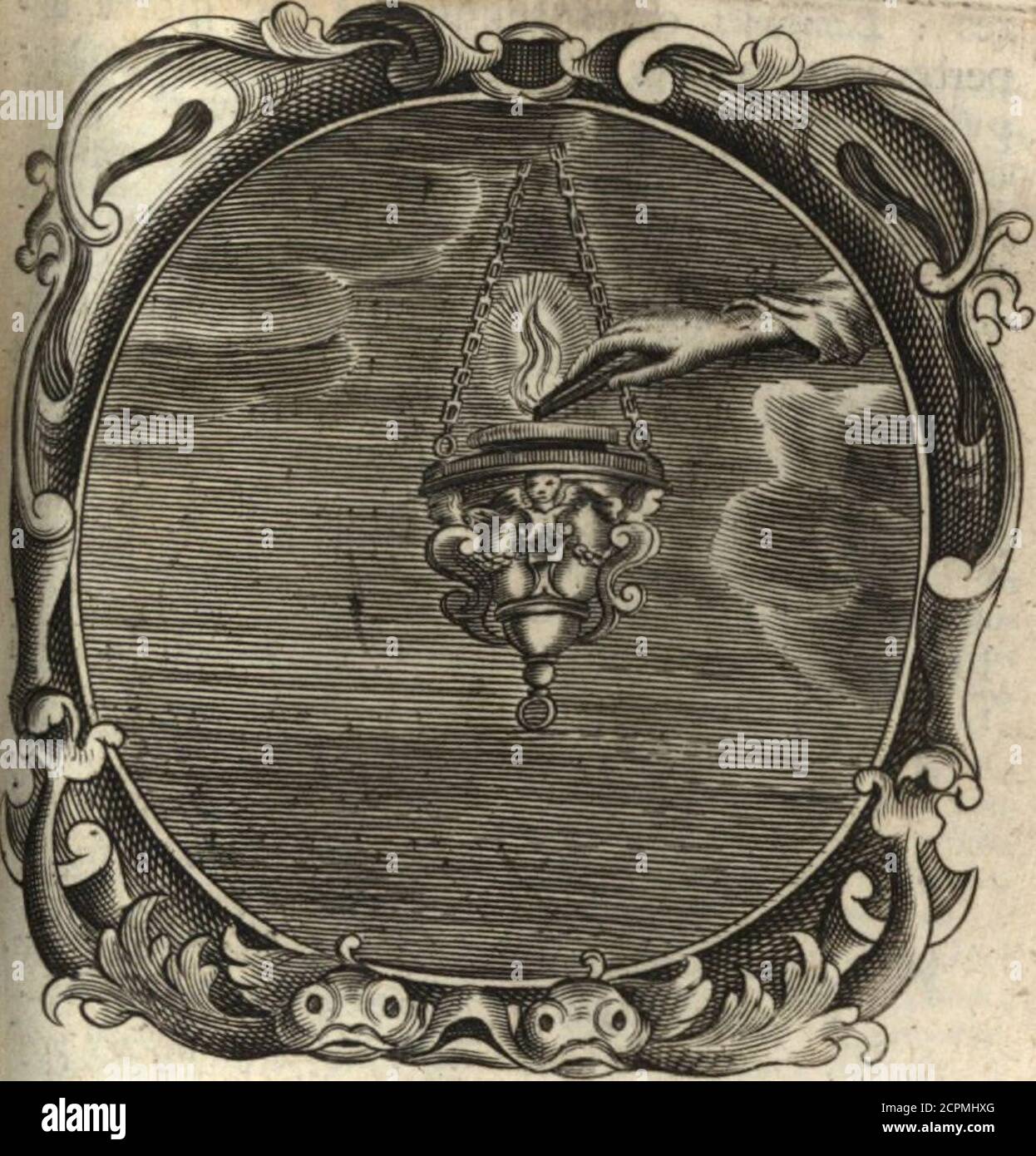 . Lucis euangelicae sub velum sacrorum emblematum reconditae, pars tertia : hoc est, caeleste pantheon, sive caelum novum in testa et gesta sanctorum totius anni, selectâ historiâ, & morali doctrinâ . mbristuis plaado fopore devtnilts, tllnmttijm tn fomnis of/altrufitto folto. Qttjm alacer,quam f*oe refertbas fomnta nonslsqutd yrttfjgtentia , neque alt-qua tn futurum anxietate foltct-ta j fid inqutetts animv defideristxtitata! Mar.tyr.ium fciltcet. Martyrum. Quod femper meditatione geflabi(credo interdunt alludente,4r PN•pocante Cuptdttatem tuam dom,no)tanquam exctta tnfid Foto Stock