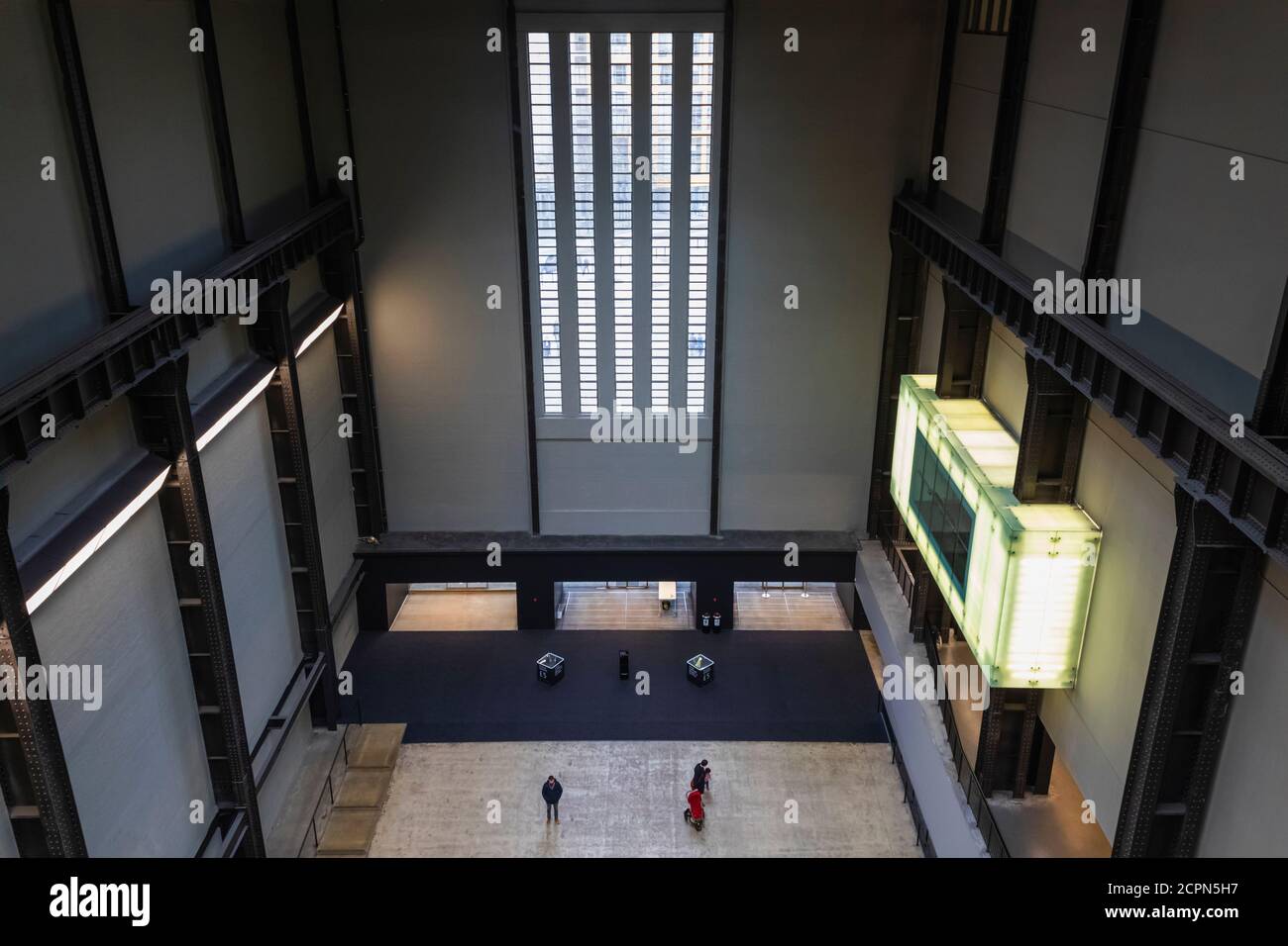 Inghilterra, Londra, Southwark, Tate Modern, Vista interna della sala macchine Foto Stock