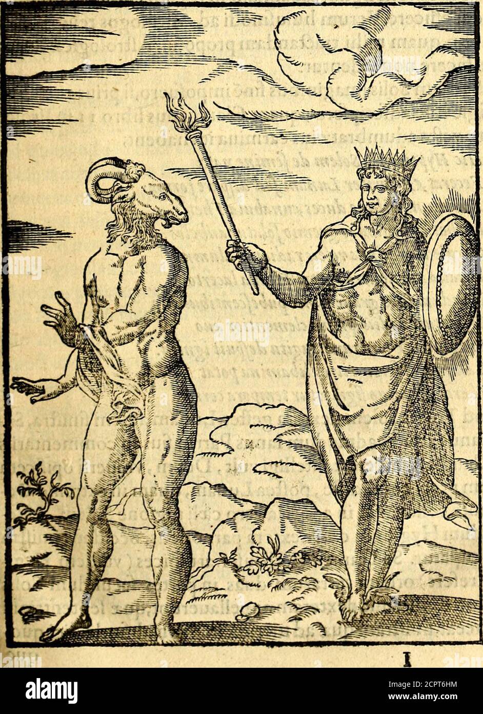 . Imagines deorum, qui ab antiquis colebantur : in quibus simulacra, ritus, caerimoniae, magnaq[ue] ex parte veterum religioso explicatur . de eo dicit,erat illi in circulum du&a fulgens corona, quse duodecim fiammisignitorumlapklum, gorabatipex, alitaferos, vatus, acterus, acterus, vatus, vatus, vatus, vatifacterus, vatus, vatus, vatus, vatus, vatus, vatus, vatus, vatus, vatus, vatus, vatus, vatus, vatus, vatus, vatus, v Inter quarum virorem fceta mariper luminacorufcabat,frontiqusedaminterioris fuauitas replendebat,Hyacinthos,dendrites&gt;etiam Heliotropios vtrimque compa- 61i:qui COLEBANTVR IMAGINES. *1 &i Foto Stock