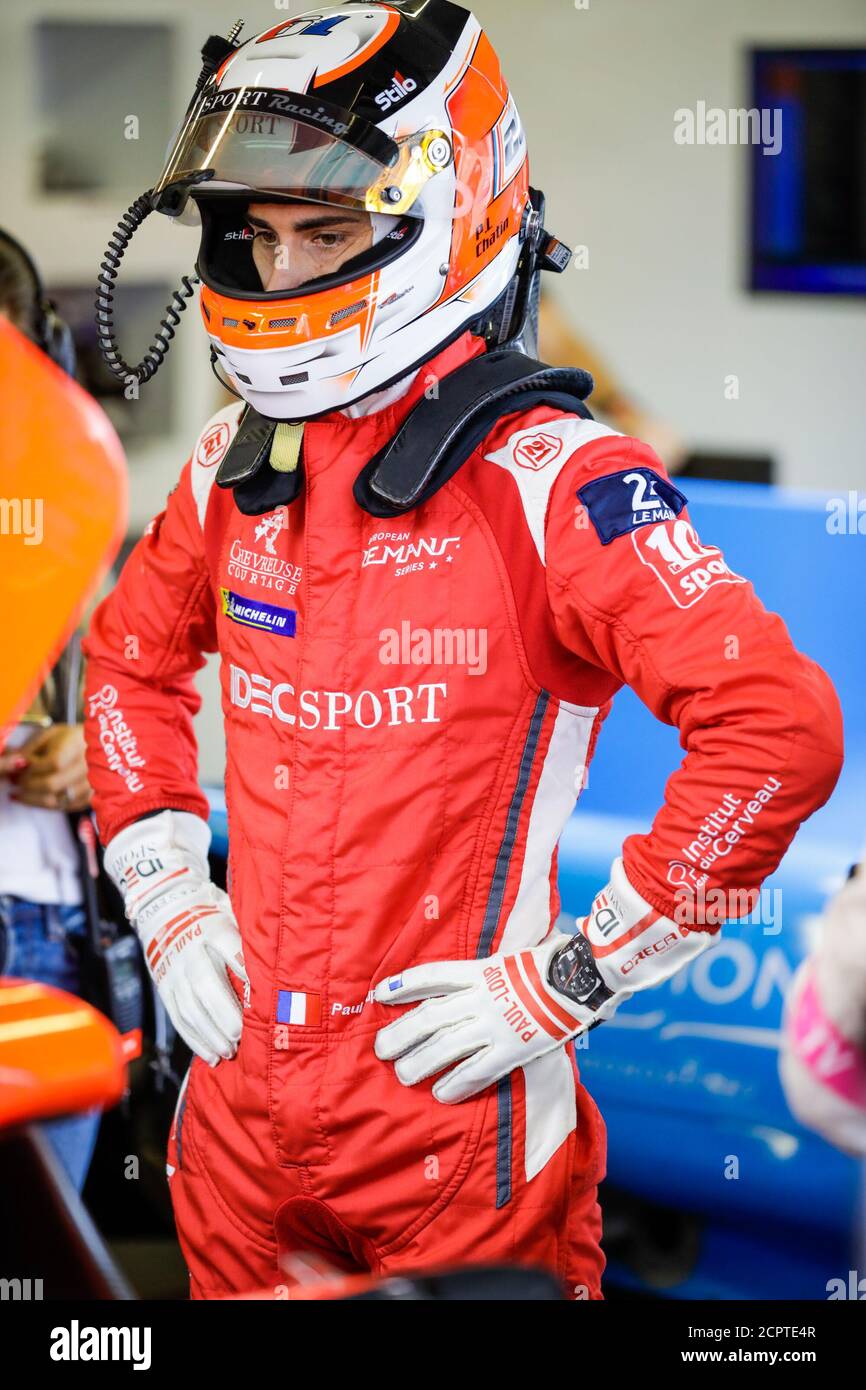 Le Mans, Francia. 19 settembre 2020. Chatin Paul-Loup (fra), Oreca 07-Gibson, ritratto durante la 2020 24 ore di le Mans, 7° appuntamento del Campionato Mondiale FIA Endurance 2019-20 sul circuito des 24 Heures du Mans, dal 16 al 20 settembre 2020 a le Mans, Francia - Foto Xavi Bonilla / DPPI Credit: LM/DPPI/Xavi Bonilla/Alamy Live News Foto Stock