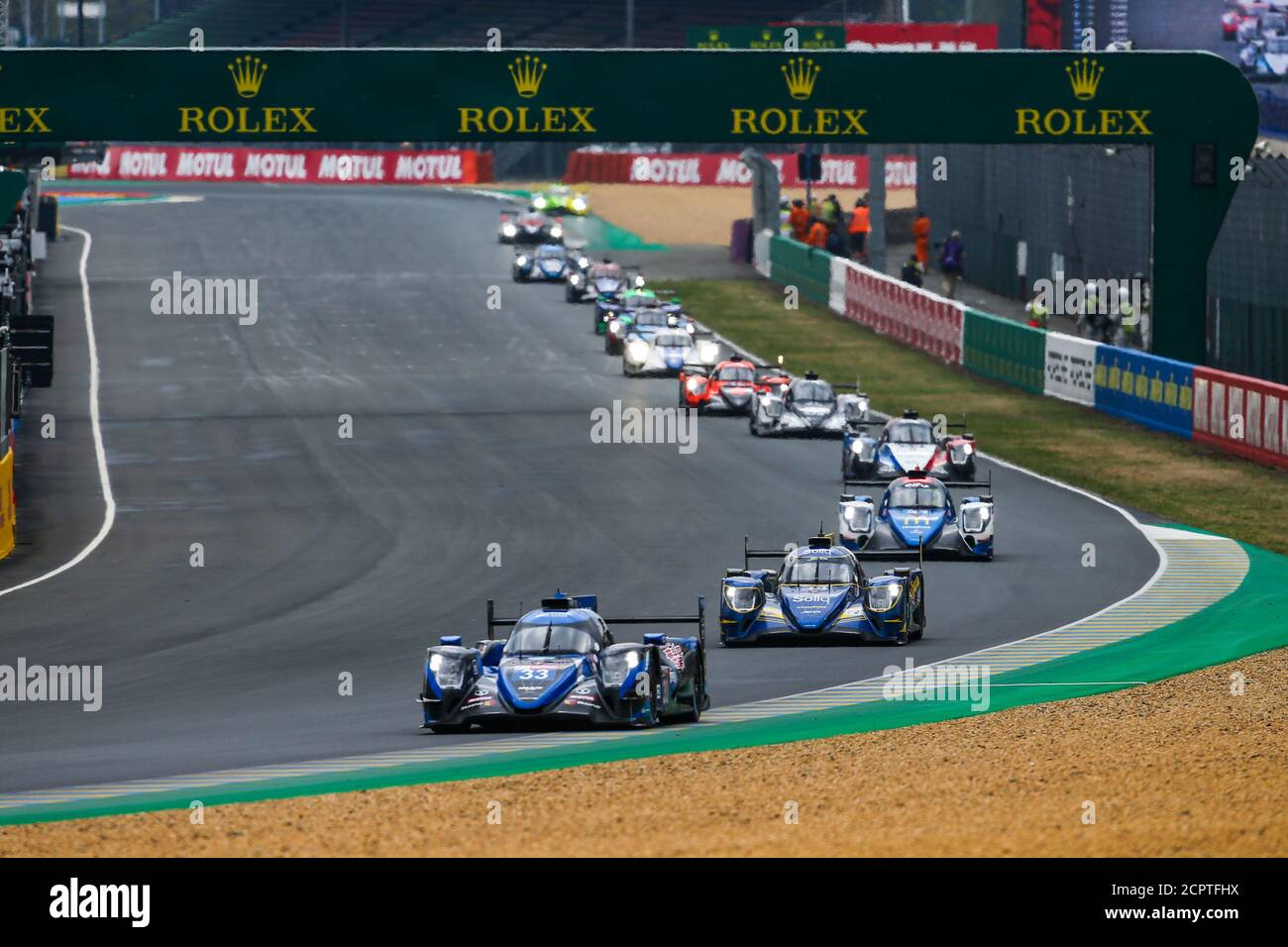 Le Mans, Francia. 19 settembre 2020. 33 Fjordbach Anders (dnk), Patterson Mark (usa), Yamashita Kenta (jpn), High Class Racing, Oreca 07-Gibson, azione durante la 2020 24 ore di le Mans, 7° appuntamento del Campionato Mondiale FIA Endurance 2019-20 sul circuito des 24 Heures du Mans, dal 16 al 20 settembre 2020 a le Mans, Francia - Foto Francois Flamand / DPPI Credit: LM/DPPI/Francois Flamand/Alamy Live News Foto Stock