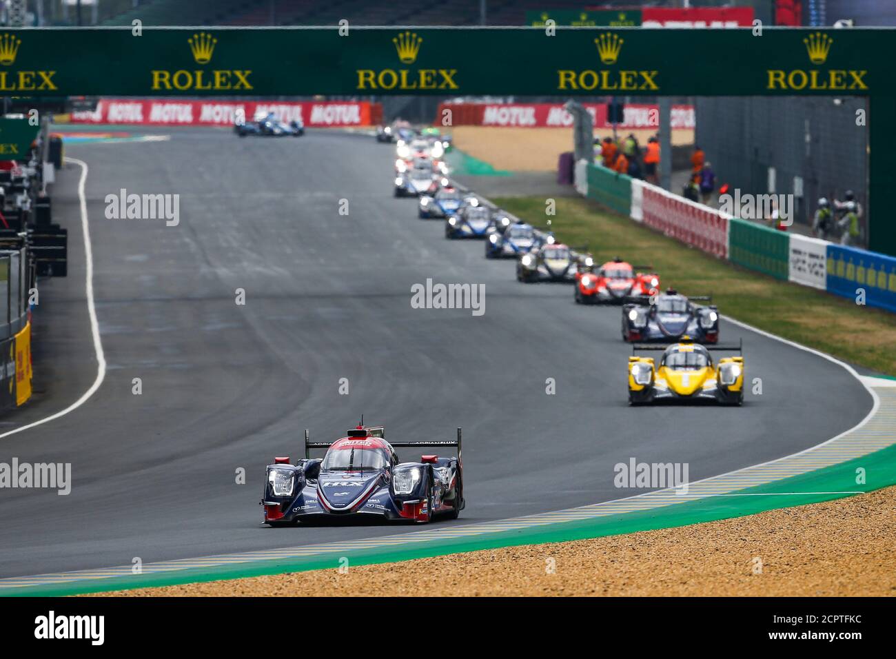 Le Mans, Francia. 19 settembre 2020. 22 Albuquerque Filipe (prt), Hanson Philip (gbr), di resta Paul (gbr), United Autosports, Oreca 07-Gibson, azione durante la 2020 24 ore di le Mans, 7° appuntamento del Campionato Mondiale FIA Endurance 2019-20 sul circuito des 24 Heures du Mans, dal 16 al 20 settembre 2020 a le Mans, Francia - Foto Francois Flamand / DPPI Credit: LM/DPPI/Francois Flamand/Alamy Live News Foto Stock