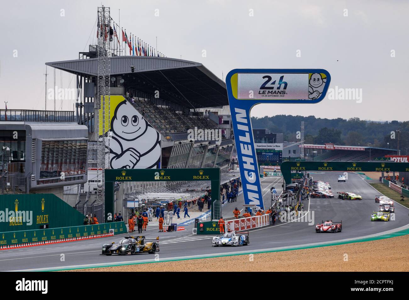 Le Mans, Francia. 19 settembre 2020. 35 Foster Nick (aus), Merhi Roberto (esp), Yamanaka Nobuya (jpn), Eurasia Motorsport, Ligier JS P217-Gibson, azione durante la 2020 24 ore di le Mans, 7° appuntamento del Campionato Mondiale FIA Endurance 2019-20 sul circuito des 24 Heures du Mans, dal 16 al 20 settembre 2020 a le Mans, Francia - Foto Francois Flamand / DPPI Credit: LM/DPPI/Francois Flamand/Alamy Live News Foto Stock