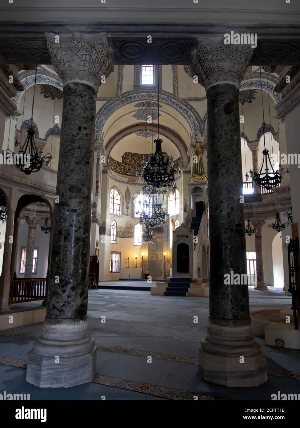 Moschea di Santa Sofia, conosciuta anche come Kucuk Aya Sofya, a Istanbul, Turchia. Ex Chiesa bizantina dei Santi Sergio e Bacco. Foto Stock
