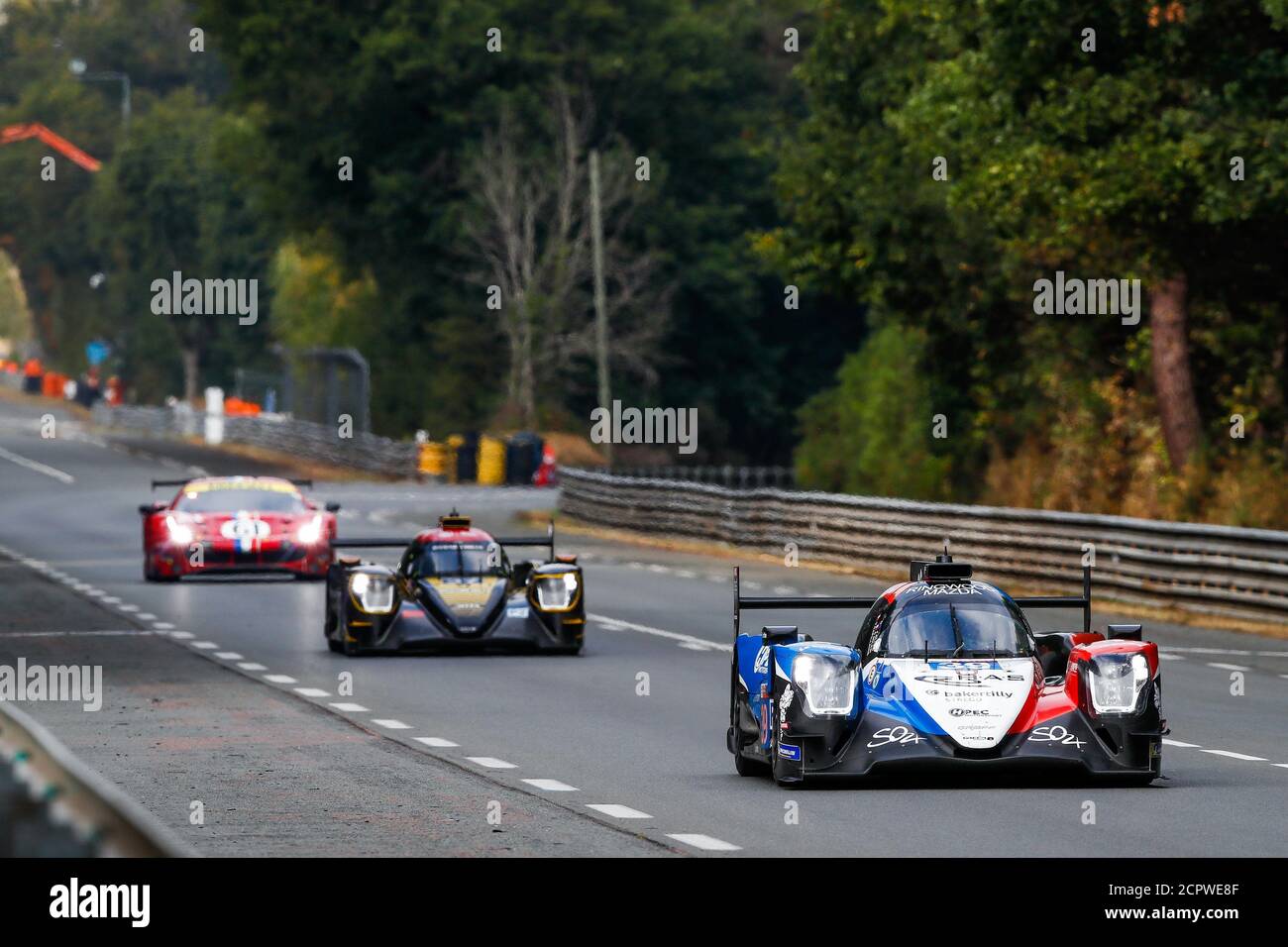 Le Mans, Francia. 19 settembre 2020. 39 Allen James (aus), Capillaire Vincent (fra), Milesi Charles (fra), SO24-HAS di Guff, Oreca 07-Gibson, azione durante la 2020 24 ore di le Mans, 7° appuntamento del Campionato Mondiale FIA Endurance 2019-20 sul circuito des 24 Heures du Mans, dal 16 al 20 settembre 2020 a le Mans, Francia - Foto Xavi Bonilla / DPPI Credit: LM/DPPI/Xavi Bonilla/Alamy Live News Foto Stock