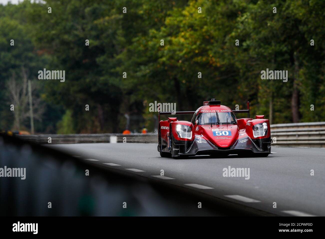 Le Mans, Francia. 19 settembre 2020. 50 Calderon Tatiana (col), Florsch Sophia (ger), Visser Beitske (nld), Richard Mille Racing Team, Oreca 07-Gibson, azione durante la 2020 24 ore di le Mans, 7° appuntamento del Campionato Mondiale FIA Endurance 2019-20 sul circuito des 24 Heures du Mans, dal 16 al 20 settembre, 2020 a le Mans, Francia - Photo Xavi Bonilla / DPPI Credit: LM/DPPI/Xavi Bonilla/Alamy Live News Foto Stock