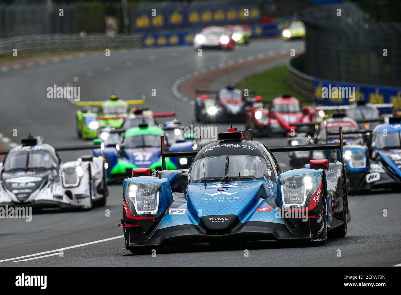 Le Mans, Francia. 19 settembre 2020. 42 Borga Antonin (swi), Coigny Alexandre (swi), Lapierre Nicolas (fra), Cool Racing, Total, Oreca 07-Gibson, azione durante la 2020 24 ore di le Mans, 7° appuntamento del Campionato Mondiale FIA Endurance 2019-20 sul circuito des 24 Heures du Mans, dal 16 al 20 settembre 2020 a le Mans, Francia - Foto Thomas Fenetre / DPPI Credit: LM/DPPI/Thomas Fenetre/Alamy Live News Foto Stock