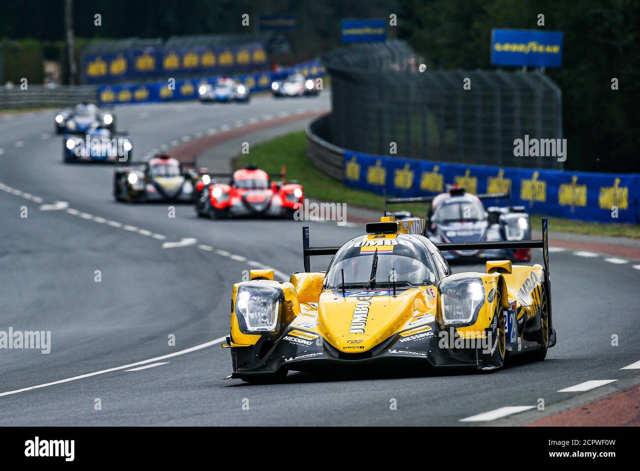 Le Mans, Francia. 19 settembre 2020. 29 Van Eerd Frits (ndl), Van der Garde Giedo (nld), De Vries Nyck (nld), Racing Team Nederland, Oreca 07-Gibson, azione durante la 2020 24 ore di le Mans, 7° appuntamento del Campionato Mondiale FIA Endurance 2019-20 sul circuito des 24 Heures du Mans, dal 16 al 20 settembre, 2020 a le Mans, Francia - Photo Thomas Fenetre / DPPI Credit: LM/DPPI/Thomas Fenetre/Alamy Live News Foto Stock