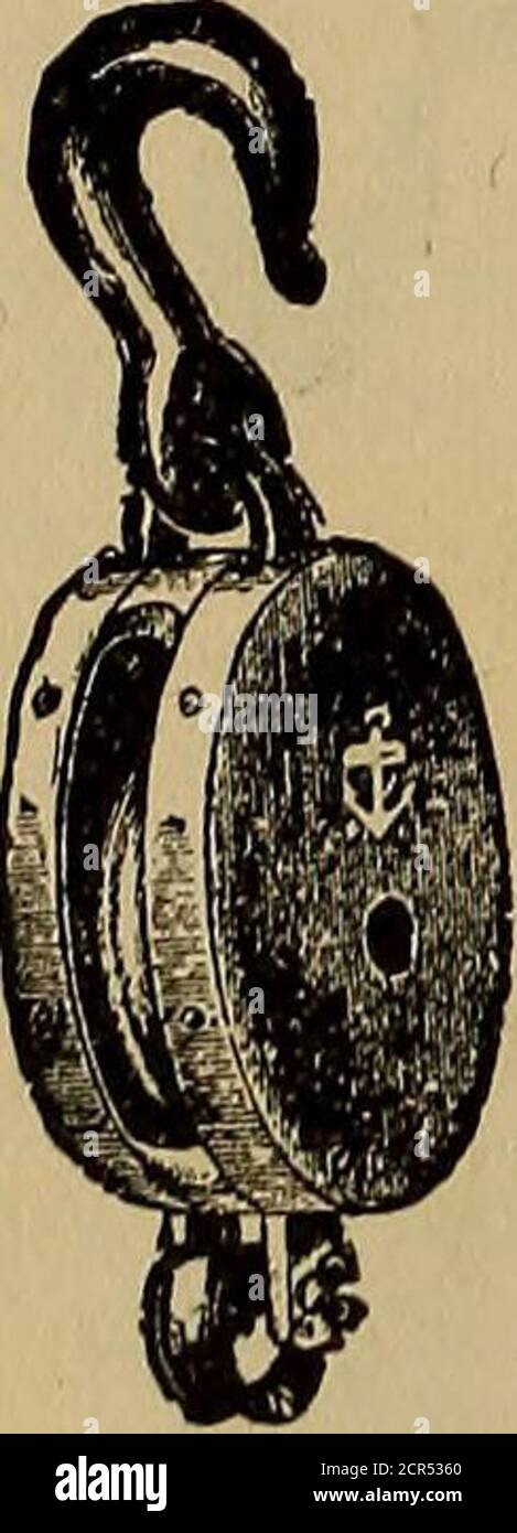 . Costruzione e riparazione di ferrovie . Fig. 359. ALESATRICE. UTILIZZATO IN CASO DI TRAVI PESANTI ABE INCORNICIATE. 458 COSTRUZIONE E RIPARAZIONE DI FERROVIE. Fig. 360. BARRA DI CROW. B Fig. 361. UNA BARRA DI PRESA SENZA TALLONE.B CON TALLONE. Fig. 362. BARRA SHACKEL, UTILIZZATA PER LA IMBUTITURA DI BULLONI A PUNTERUOLO. Foto Stock