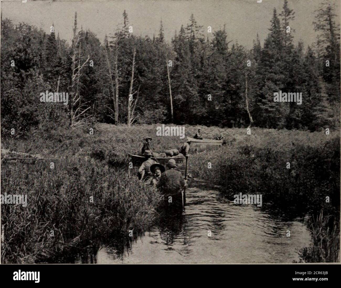 . I parchi giochi del Canada; un breve trattato sulle località turistiche, di pesca e di caccia raggiunte dal Grand Trunk Railway System . nce di Ontario situato ad un'altitudine asgreat come questo territorio. Osservazioni recenti prese in altezza sopra il livello del mare come 1,600 piedi, Mentre ci sono molti puntson la cima delle rive dei laghi che raggiungono oltre 2,000 piedi, questo è il più alto resort estivo situato nel Canada orientale. L'atmosfera è pura ed esaltante e alcuni giorni sojournunder la sua influenza ringiovanisce uno e rinvigorisce una deconstitionate. Camp Nominigan.: Il nuovo hotel di campo in Foto Stock