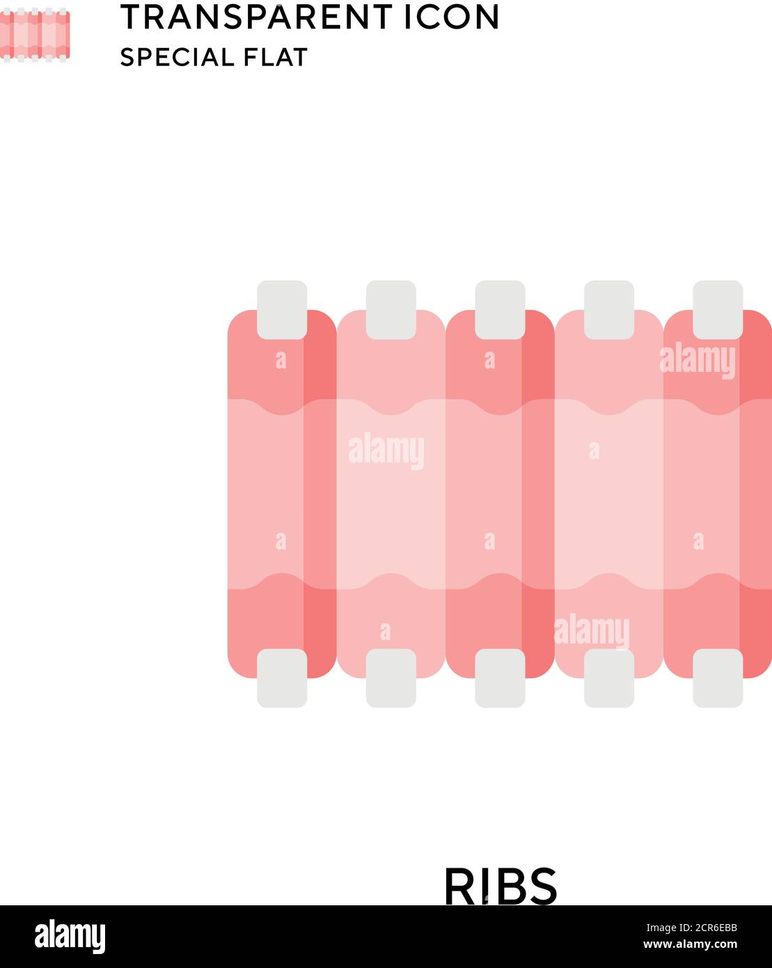 Icona vettore nervature. Illustrazione piatta. Vettore EPS 10. Illustrazione Vettoriale