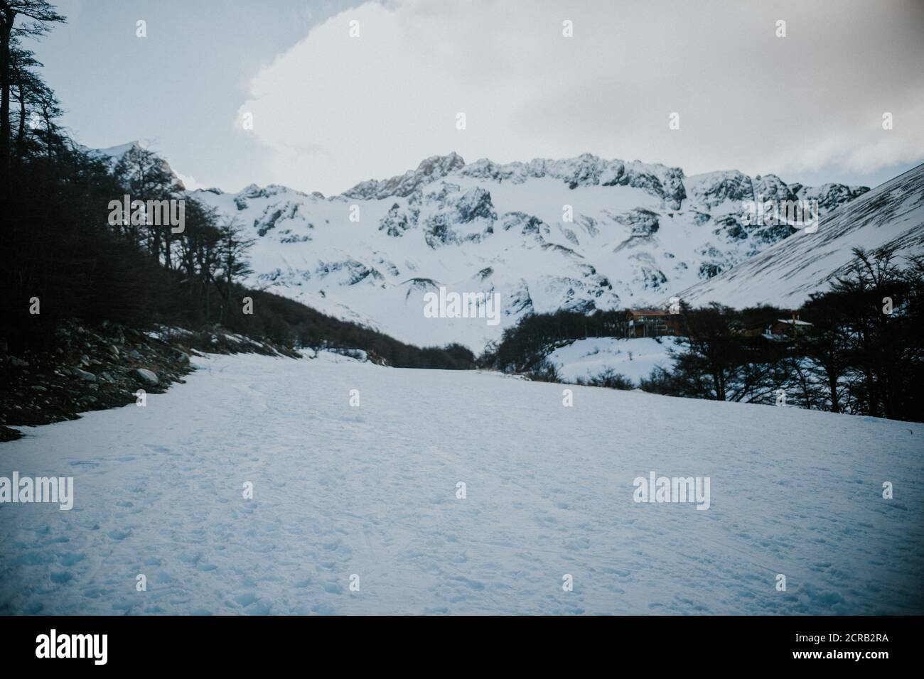 Foto di paesaggi di Ushuaia - fine del mondo - Argentina Foto Stock