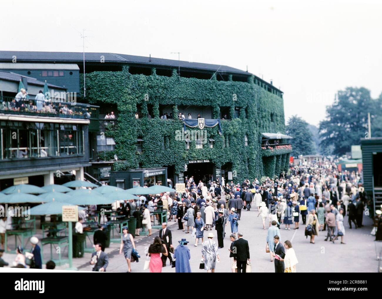 Ingresso alla Southwest Hall, Wimbledon, 1965 Foto Stock