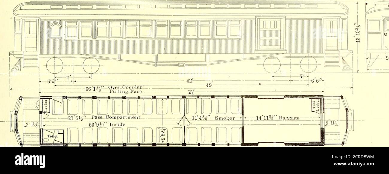 . Giornale ferroviario elettrico . sulla media mensile dei più alti dailypeaks che durano per un minuto o più ed è pagato eachmonth. La media mensile dei picchi è, tuttavia, 7 giugno 1913.] FERROVIA ELETTRICA JOURNAL 999 mai considerato come inferiore alla potenza dell'impresa, e se eccede la potenza dell'impresa oltre una certa percentuale il potere dell'impresa che deve essere pagato se usato o non è aumentato automaticamente di un importo sufficiente a mantenere questa percentuale. La velocità varia con la quantità di potenza e con il fattore di carico. In questo caso il fattore di carico è circa 25 per cento e la media Foto Stock