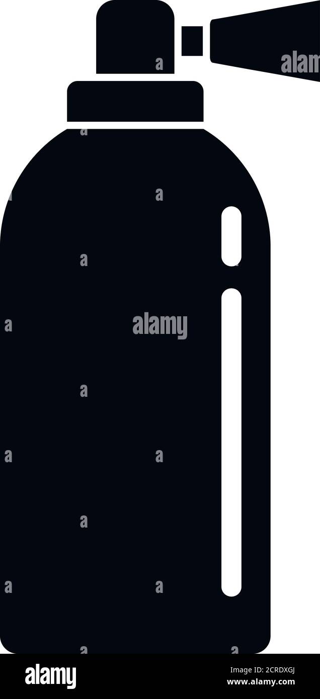 Icona auto estintore. Semplice illustrazione dell'icona vettoriale dell'automobile dell'estintore per il disegno di fotoricettore isolato su sfondo bianco Illustrazione Vettoriale