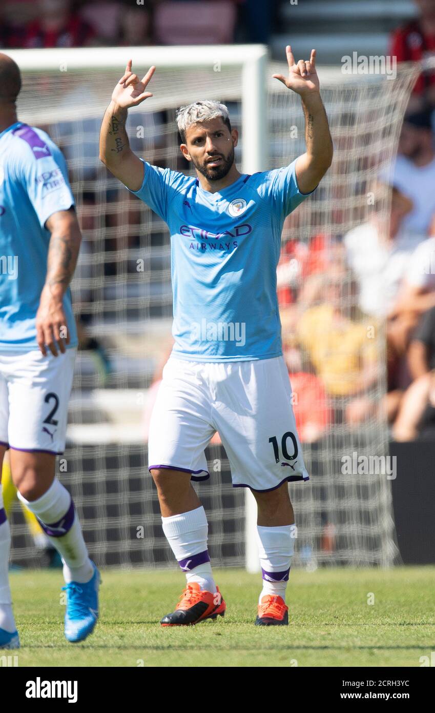 FOTO DI Sergio Aguero della città di Manchester : © MARK PAIN / ALAMY STOCK PHOTO Foto Stock