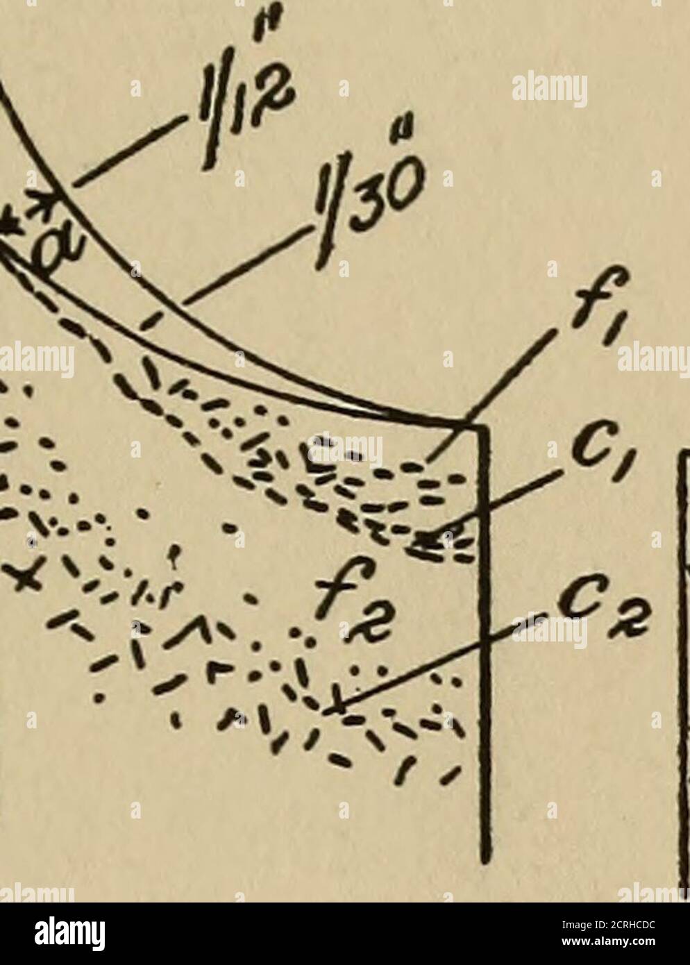 . La ruota del veicolo; fornendo i risultati di una serie di indagini . Battistrada elow n. 24. Mi trovo. Sotto Trea n. 25. Lys in. Sotto il battistrada. N. 26. 2% pollici Sotto il battistrada. MICROFOTOGRAFIE DELLA RUOTA F. 88 DIAMETRI. 45 da uno studio delle prove fisiche e chimiche. È evidente che la ruota Schoen è abbastanza uguale ai migliori pneumatici, per quanto riguarda la profondità di finitura e la finezza del grano nell'acciaio. N?l. N5 2. N2 3. N5 4. )f ,-^»/,&gt; ^^i^XRI^^l^. .dddo-^reiV Foto Stock