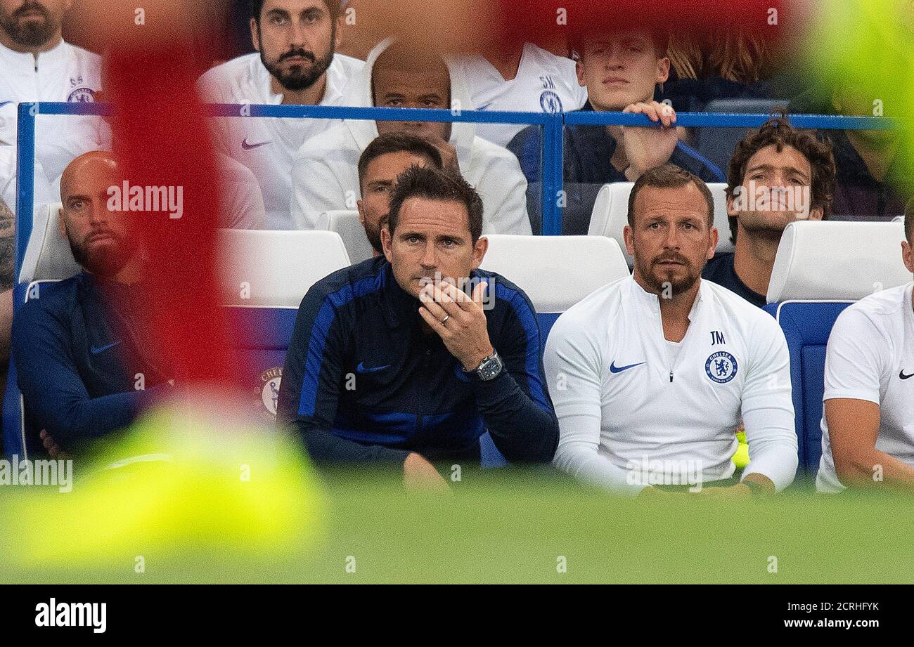 Frank Lampard - responsabile Chelsea. Chelsea / Sheffield Utd. Premier League. CREDITO IMMAGINE : © MARK PAIN / ALAMY STOCK IMAGE Foto Stock