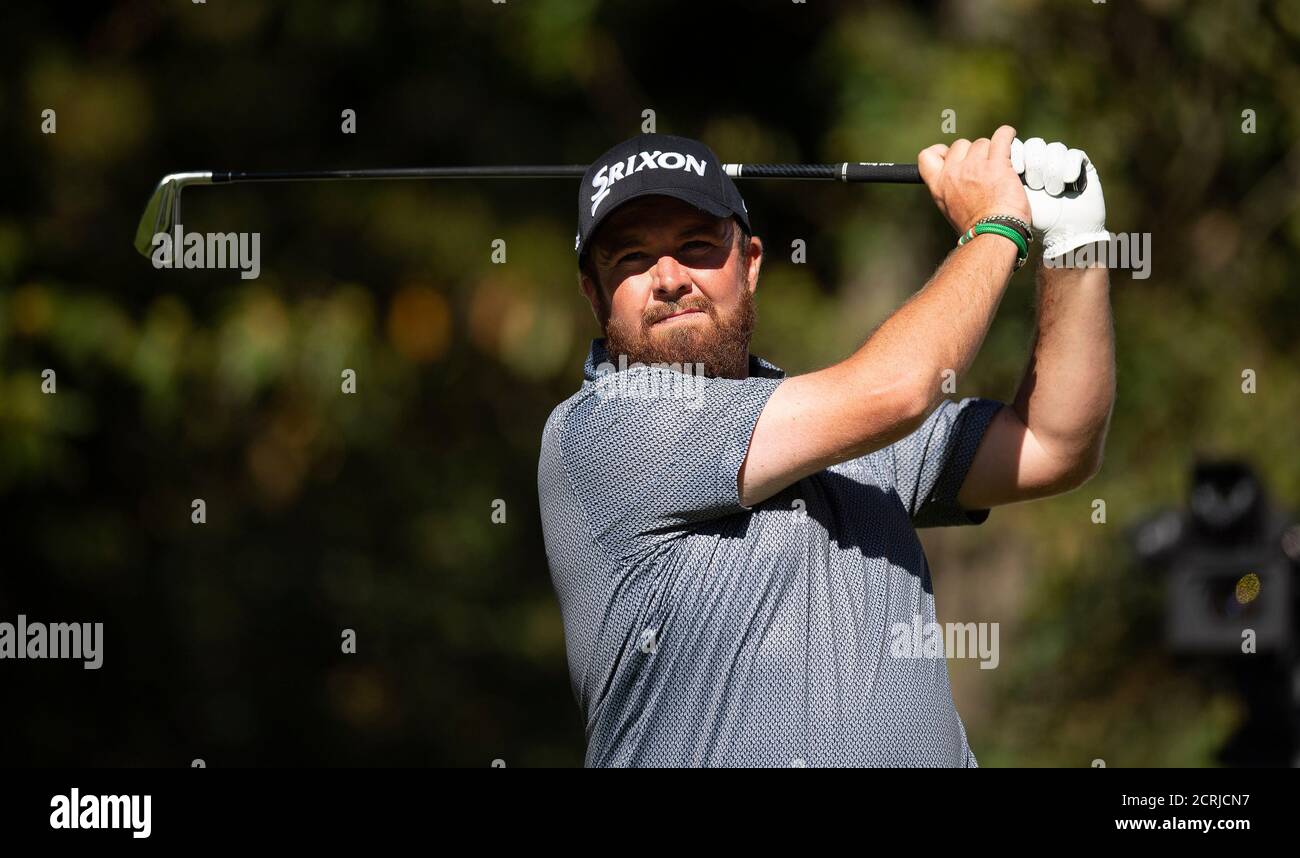Shane Lowry durante il secondo giorno del campionato BMW PGA al Wentworth Golf Club, Surrey. PHOTO CREDIT : © MARK PAIN / ALAMY STOCK PHOTO Foto Stock