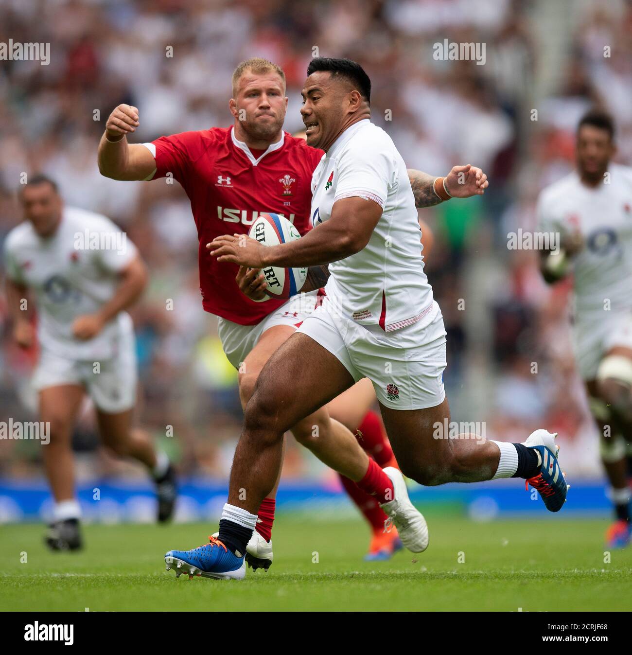 Mani Tuilagi. INGHILTERRA V GALLES. TWICKENHAM STADIUM PHOTO CREDIT : © MARK PAIN / ALAMY STOCK PHOTO Foto Stock