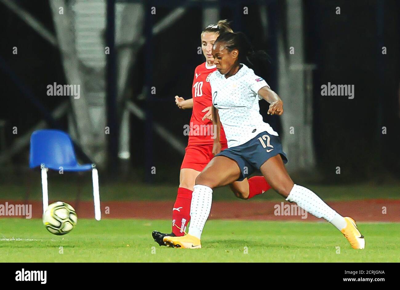 Subotica, Serbia. 18 Settembre 2020. Maria Antonietta Katoto di Francia in azione. Credit: Nikola Krstic/Alamy Live News Foto Stock