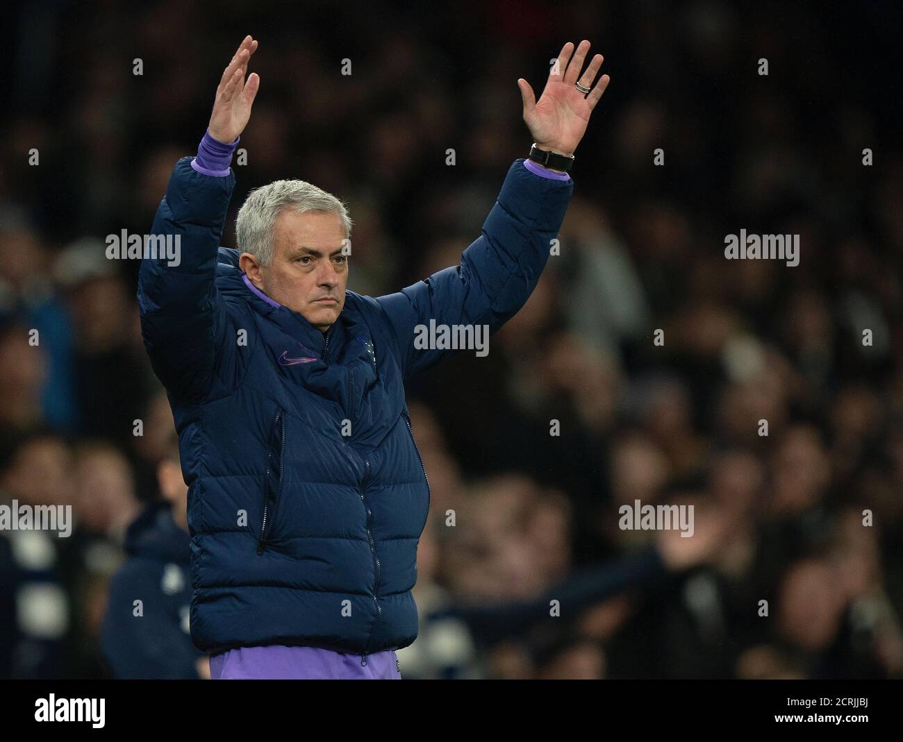 Capo Coach di Tottenham Hotspur Jose Mourinho. Spurs e Middlesbrough. FA CUP ROUND 3 PHOTO CREDIT : © MARK PAIN / ALAMY STOCK PHOTO Foto Stock