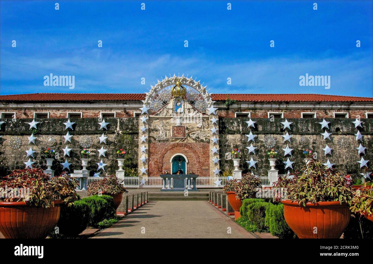 Santuario di Fort Pilar, Zamboanga City, Filippine Foto Stock