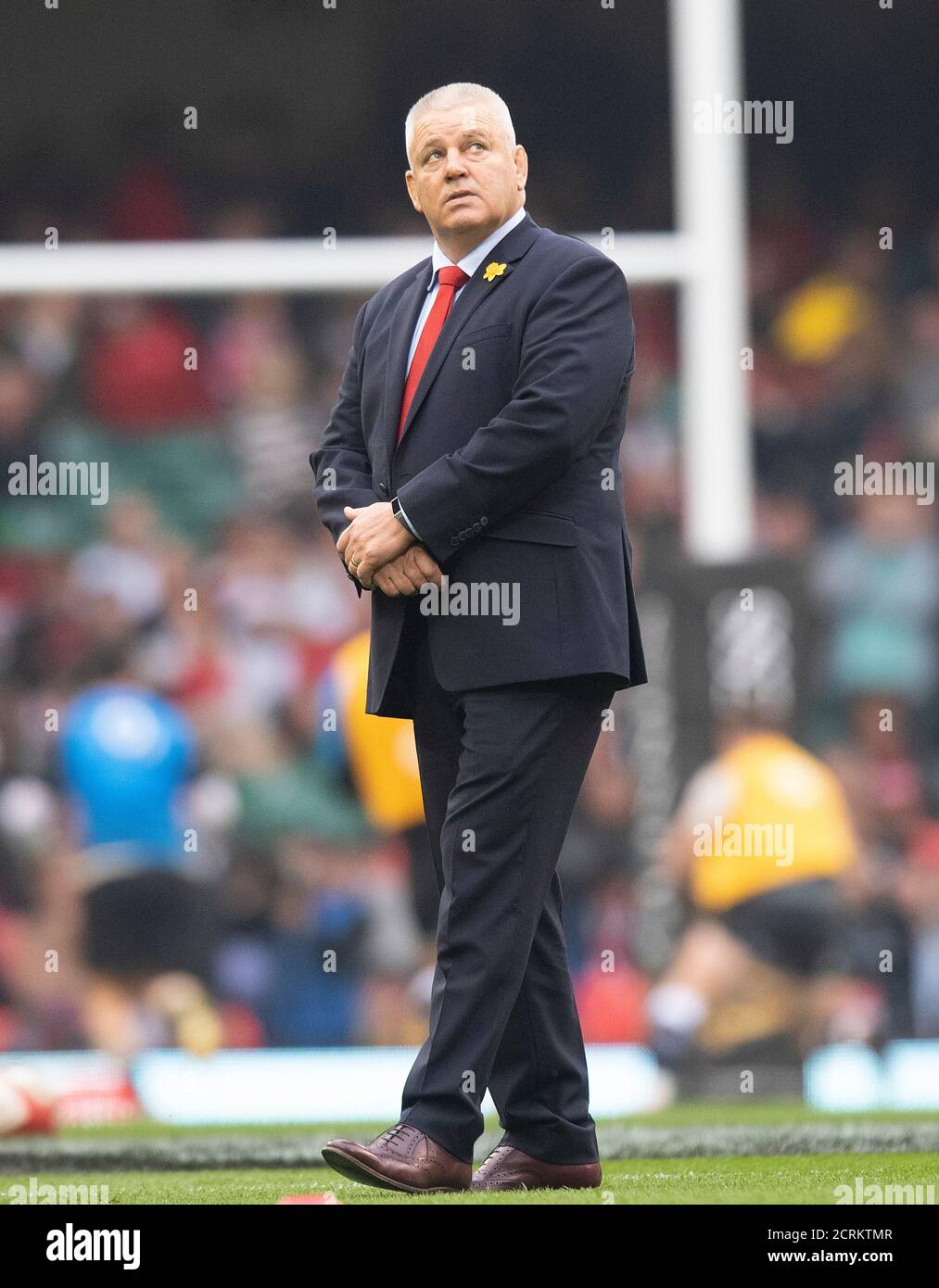 Wales Head Coach Warren Gatland. Galles / Inghilterra. Sei Nazioni. PHOTO CREDIT : © MARK PAIN / ALAMY STOCK PHOTO Foto Stock