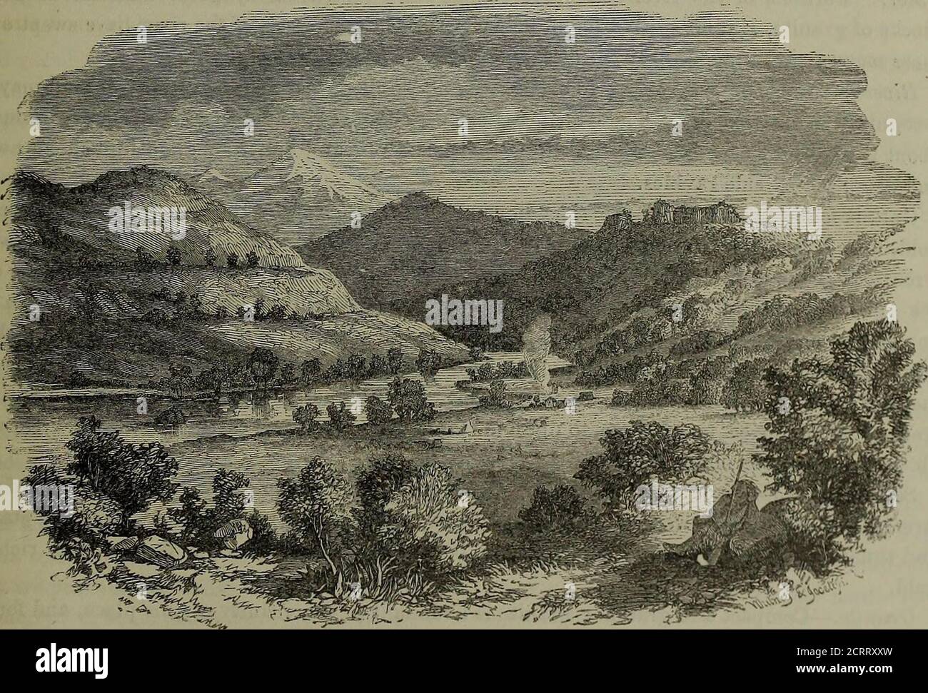 . Rapporti di esplorazioni e indagini, per accertare il percorso più praticabile ed economico per una ferrovia dal fiume Mississippi all'Oceano Pacifico . ivers e cascate d'acqua.- Indiani.- Millerton.- clima.- Fort miller al fiume dei re.- Fort miller al torrente asciutto.- ter-race.- Kings River - Sierra Nevada.- Creste di ardesia affilate trasversali alla sierra. - vista del contorno. - Kingswreer alle quattro insenature. Argilla alluvionale quattro insenature. Vegetazione lussureggiante. irrigazione. los t-tains. rocce metamorfiche. rocce di quarzo.-effetti delle cime innevate della sierra sul clima. quattro insenature al torrente moores. carbonato Foto Stock