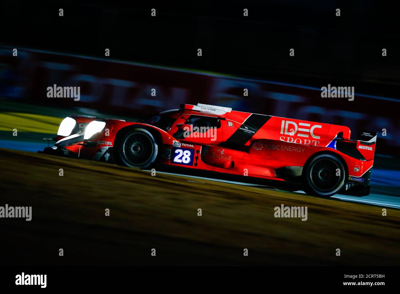 Le Mans, Francia. 20 Settembre 2020. 28 Bradley Richard (gbr), Chatin Paul-Loup (fra), Lafargue Paul (fra), IDEC Sport, Oreca 07-Gibson, azione durante la 2020 24 ore di le Mans, 7° appuntamento del Campionato Mondiale FIA Endurance 2019-20 sul circuito des 24 Heures du Mans, dal 16 al 20 settembre 2020 a le Mans, Francia - Foto Xavi Bonilla / DPPI Credit: LM/DPPI/Xavi Bonilla/Alamy Live News Foto Stock