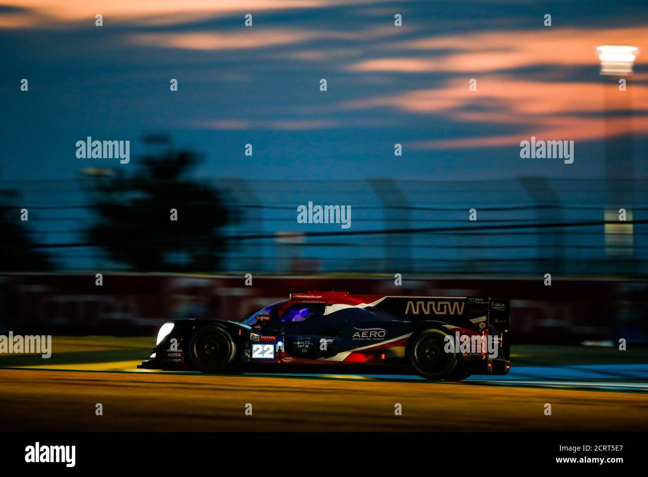Le Mans, Francia. 20 Settembre 2020. 22 Albuquerque Filipe (prt), Hanson Philip (gbr), di resta Paul (gbr), United Autosports, Oreca 07-Gibson, azione durante la 2020 24 ore di le Mans, 7° appuntamento del Campionato Mondiale FIA Endurance 2019-20 sul circuito des 24 Heures du Mans, dal 16 al 20 settembre 2020 a le Mans, Francia - Foto Xavi Bonilla / DPPI Credit: LM/DPPI/Xavi Bonilla/Alamy Live News Foto Stock