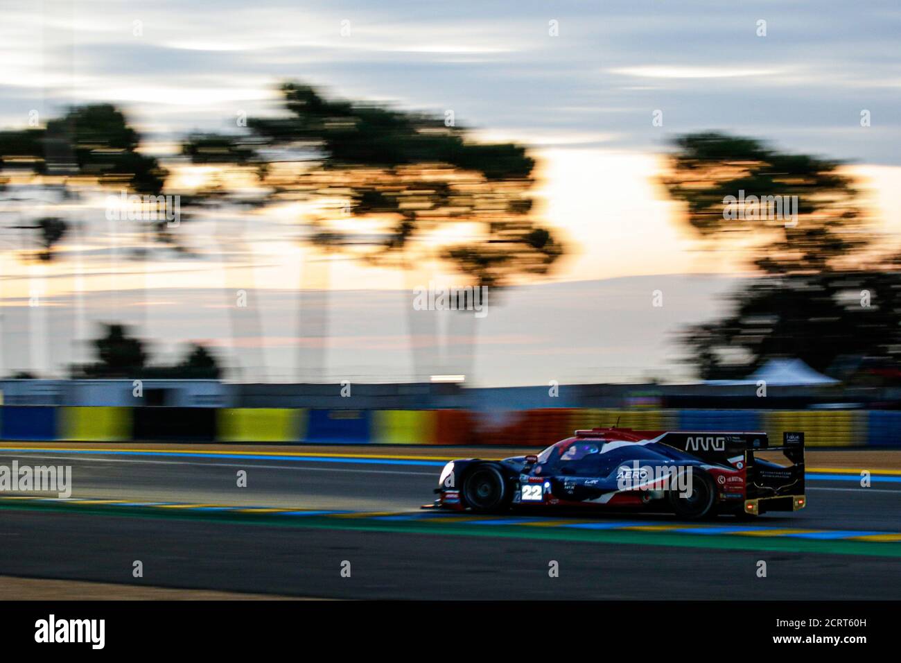 Le Mans, Francia. 20 Settembre 2020. 22 Albuquerque Filipe (prt), Hanson Philip (gbr), di resta Paul (gbr), United Autosports, Oreca 07-Gibson, azione durante la 2020 24 ore di le Mans, 7° appuntamento del Campionato Mondiale FIA Endurance 2019-20 sul circuito des 24 Heures du Mans, dal 16 al 20 settembre 2020 a le Mans, Francia - Foto Xavi Bonilla / DPPI Credit: LM/DPPI/Xavi Bonilla/Alamy Live News Foto Stock