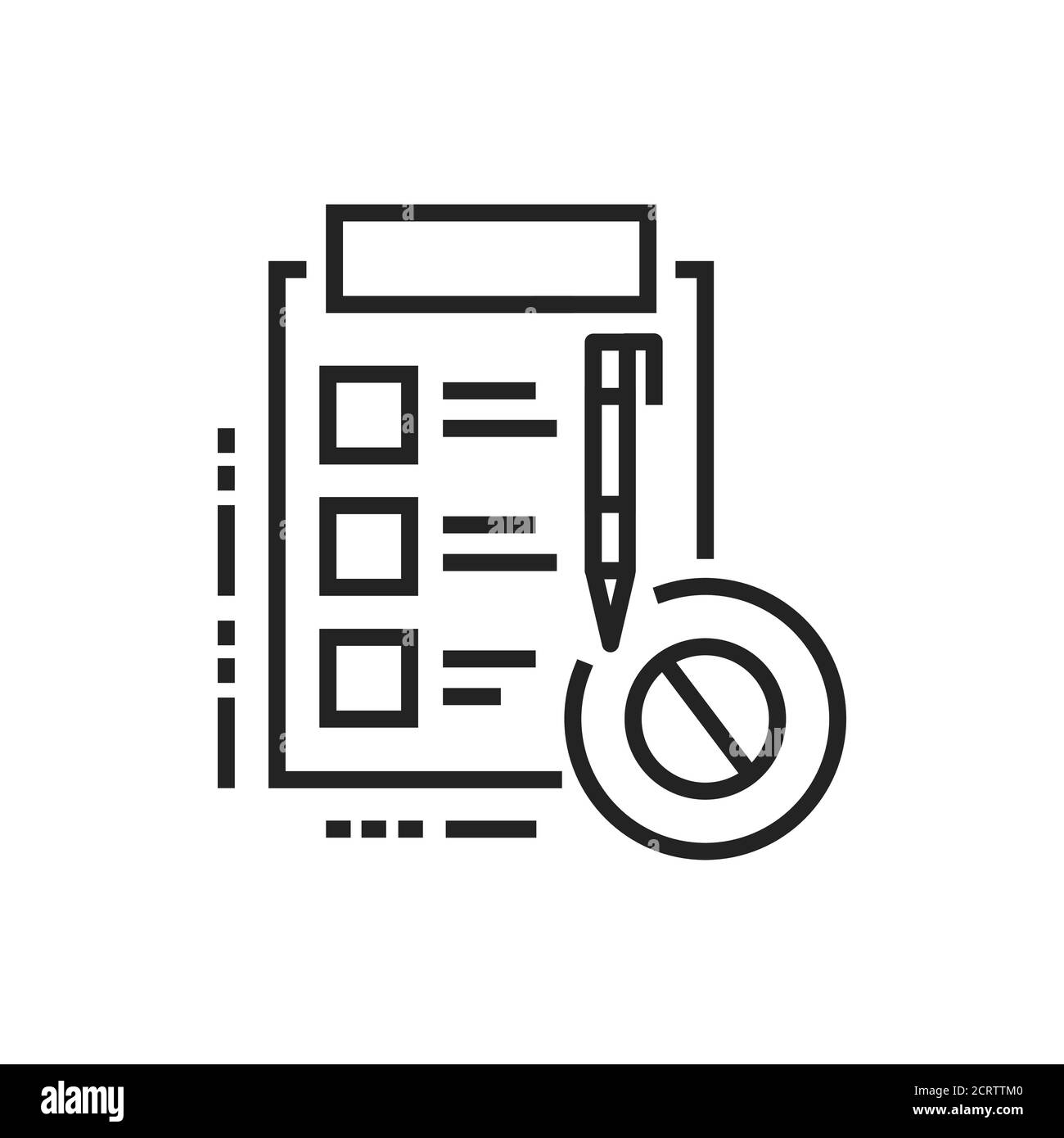 Petizione icona nera. Protesta e votazione. Pittogramma per pagina web, app mobile, promo. Tratto modificabile Illustrazione Vettoriale